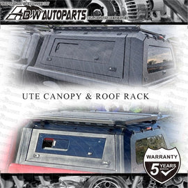 Heavy Duty Steel Ute Canopy & Roof Rack For Ford Ranger PX Dual Cab 2011-On