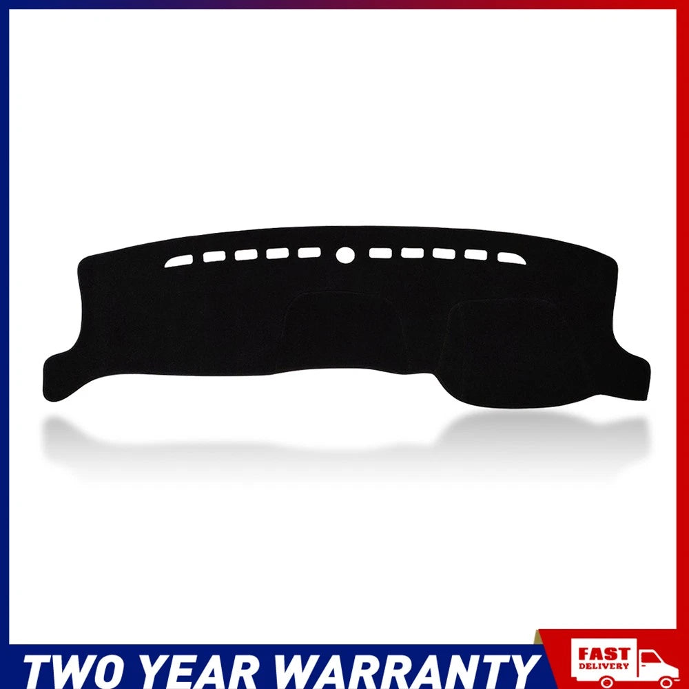 Black Dash Mat Dashboard Sun Cover Dashmat For Ford Everest (UB) 2022-2024 A