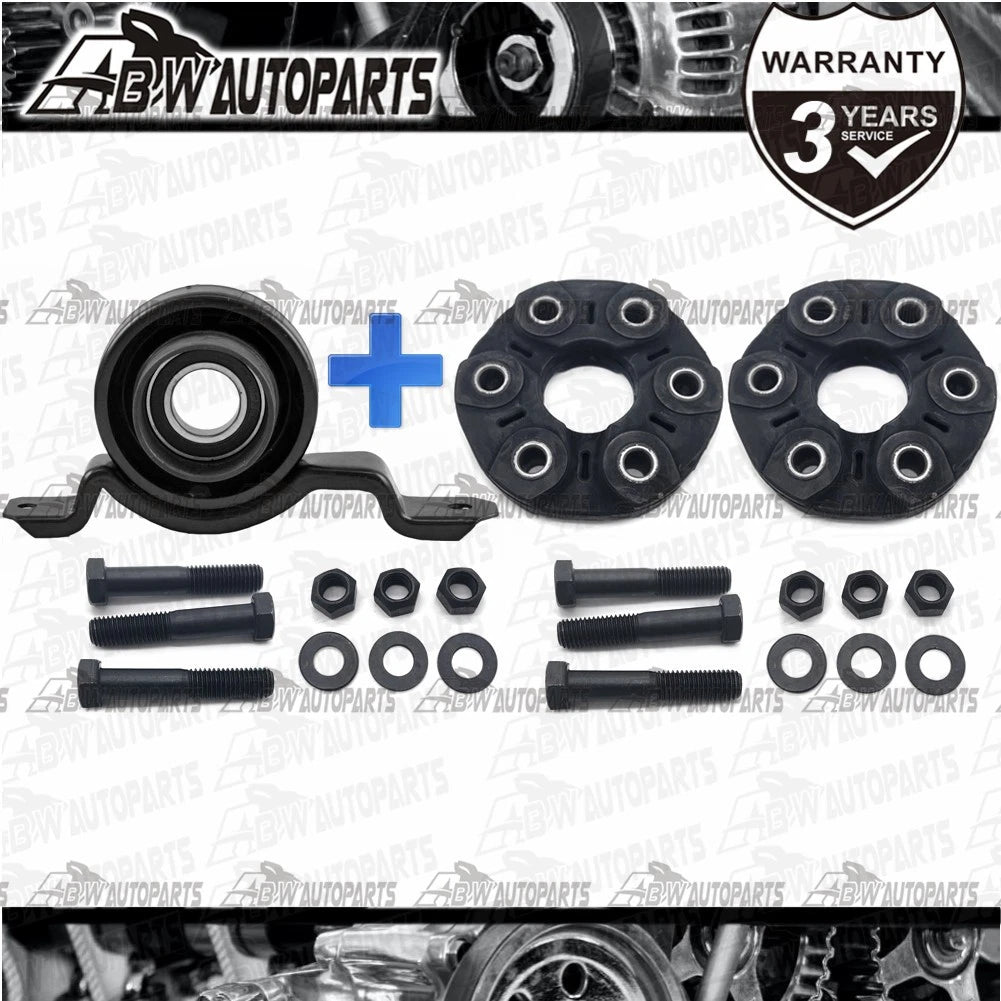 2 Tail shaft Couplings + Centre Bearing for Holden Commodore VX VY VZ V6 AUTO