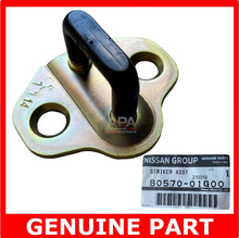 Load image into Gallery viewer, GENUINE Nissan Patrol GQ Y60 Navara D21 Pathfinder WD21 Door Lock Striker Plate
