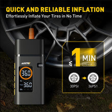 Load image into Gallery viewer, AUXITO 7800mAh Battery Car Tire Air Inflator Tyre Electric Pump Rechargeable 12V