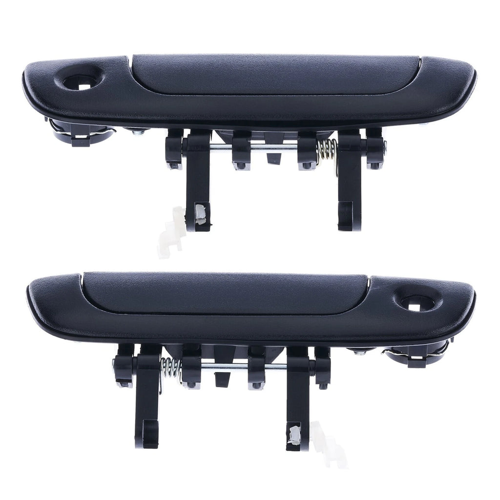 2pc Front Left & Right Outer Door Handle Black for Suzuki Baleno SY 1995 -2002