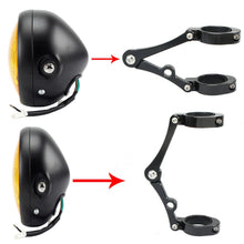 Load image into Gallery viewer, 39-41mm Motorcycle Headlight Mount Brackets Holder For Yamaha for Honda for BMW