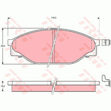 Load image into Gallery viewer, TRW DTEC Brake Pad Set Front GDB3109DT