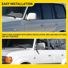 Load image into Gallery viewer, For Toyota LandCruiser 80 Series Door Weatherstrip Moulding BLACK All Doors 8x