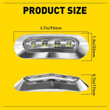 Load image into Gallery viewer, 10-100X Universal LED Clearance Lights Side Marker White Lamp Trailer Caravan A