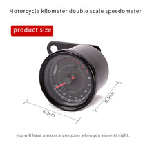 Load image into Gallery viewer, LED Backlight Universal Motorcycle 0-13000RPM Tachometer Gauge Meter DC 12V ST