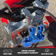 Load image into Gallery viewer, For Honda CRF110F CRF125F 2019+Billet Top Triple Clamp With Bar Mount Kit Blue S