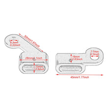 Load image into Gallery viewer, Black LED Turn Signal Indicator Running Light For Harley Sportster XL 883 1200 S