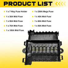 Load image into Gallery viewer, 2x Universal 7-Way Waterproof Fuse Block ANM ANS for Car Boat Truck 12V-32V AU