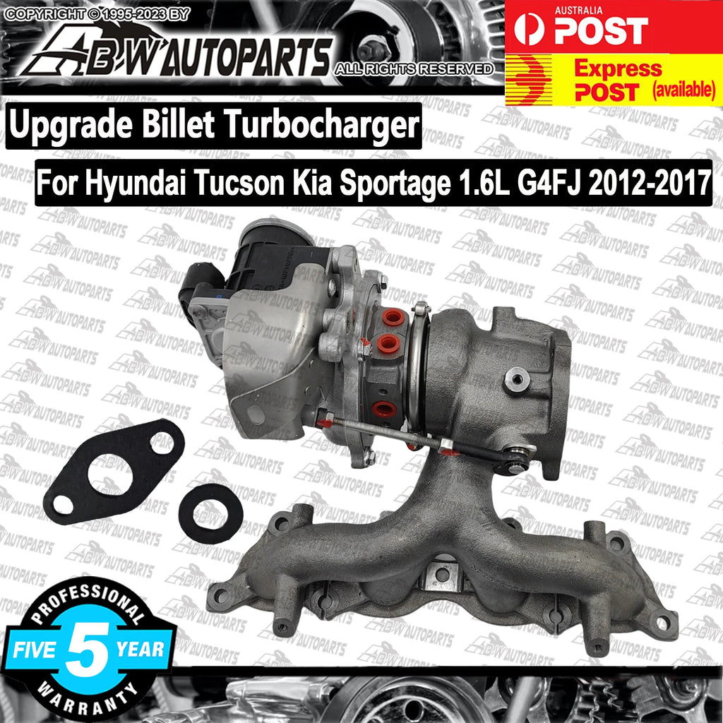 Billet Turbocharger 282312B760 For Hyundai Tucson Kia Sportage 1.6L G4FJ 12-17