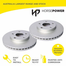 Load image into Gallery viewer, Toyota Avalon 276mm front brake rotors pair for MCX10R MCV36R 2000–2006