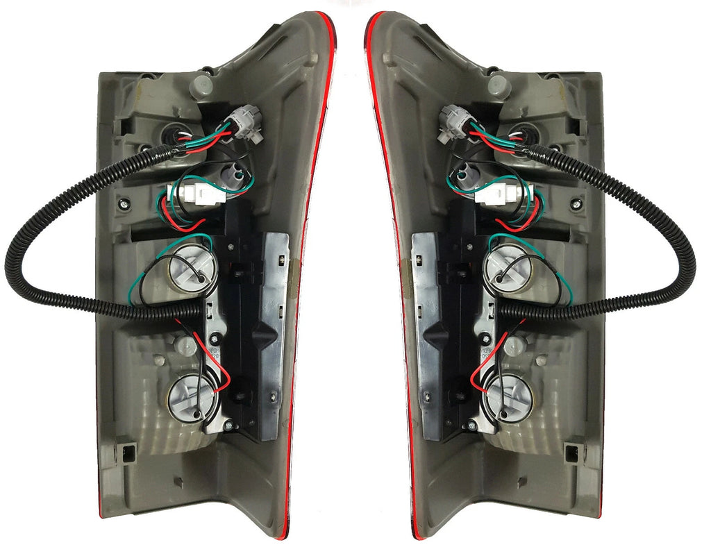 *NEW* TAIL LIGHT BACK LAMP (LED, CLEAR) for ISUZU D-MAX DMAX 9/2014 - 2019 PAIR