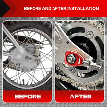 Load image into Gallery viewer, Motorcycle Rear Chain Adjuster Tensioner Red For HONADA All CRF110 2013-2023 ST