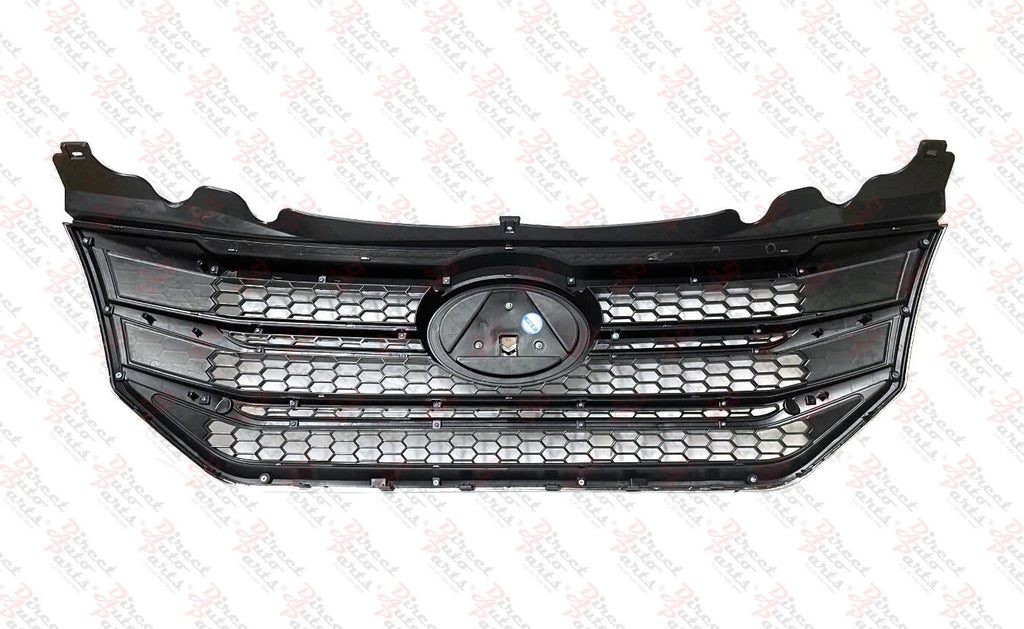 *GENUINE* TOP FRONT GRILLE MESH (CHROME - BLACK) for LDV V80 SWB LWB 2018-2023