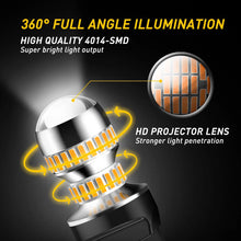 Load image into Gallery viewer, 2PCS AUXITO Car LED Light Bulb Truck T20 7440 7443 Turn Signal Light Canbus Free
