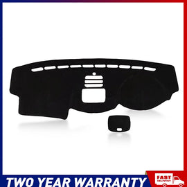 1xBlack Sun Dash Mat Pad Non-slip Dashboard Cover For Holden Captiva 7 2006-2018