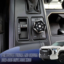 Load image into Gallery viewer, Aluminum Drive Mode Adjust Knobs Ring Cover For Toyota for Tundra for Sequoia