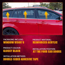 Load image into Gallery viewer, Weathershield Weather Shields for 2006-2019 Holden Commodore VE VF Wagon Strip