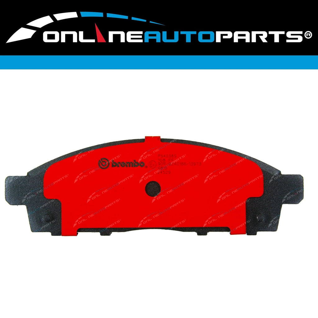 Front Disc Brake Pad Set Brembo for Mitsubishi Triton ML MN 2006-2013 4X4 RWD