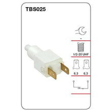 Load image into Gallery viewer, Tridon Brake Light switch TBS025