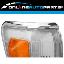 Load image into Gallery viewer, Pair Chrome Trim Corner Indicator Park Lights for Toyota Hilux 4WD Set 1988~1991
