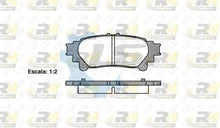 Load image into Gallery viewer, Rear Brake Pads and Disc Rotors Set for Toyota Kluger GSU50 GSU55 2014-2021