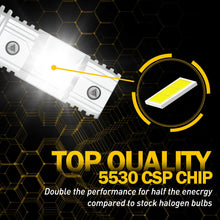 Load image into Gallery viewer, AUXITO 2X H7 LED Headlight Globe Bulb Kit Hi/Lo Beam 140W 30000LM White Brighter