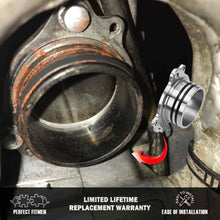 Load image into Gallery viewer, CNC NO LEAK O-ring Exhaust Manifold Flange Silver For Honda CR125 1990-2002 ST