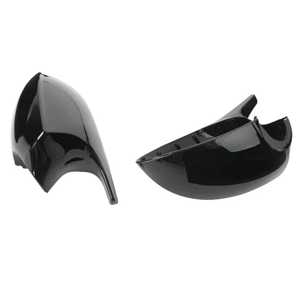 Gloss Black For BMW E81 E82 E87 E90 E91 E92 E93 PRE-LCI Wing Mirror Cover Caps