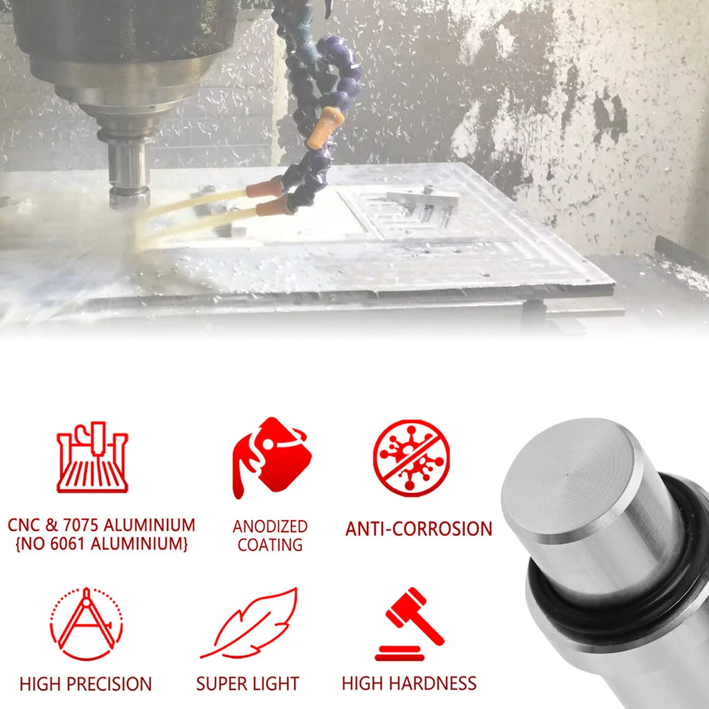 Silver 7075 Aluminum Foot Peg Support Brace for Sur-Ron Light Bee for Segway ST