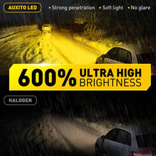 Load image into Gallery viewer, 2pc H8 H9 H11 LED Headlight Amber Fog Globes Light Bulbs Kit High/Low Beam 6500K