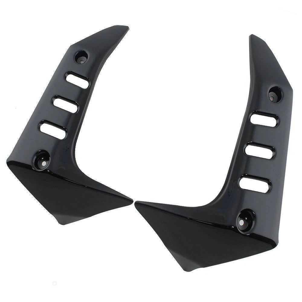 Black Radiator Side Cover Fairing Cowl Panel Fit for Kawasaki Z750 2004-2006 ST