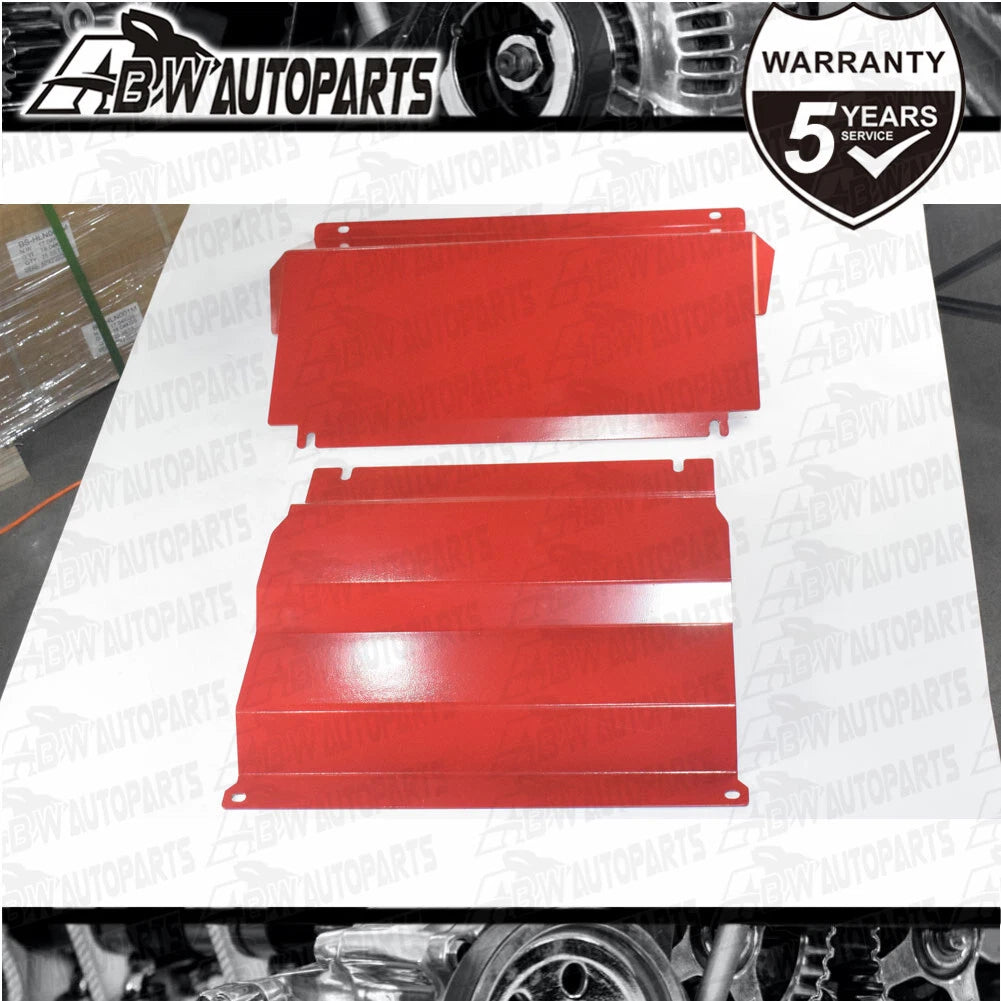 Bash Plates for Mitsubishi Triton MQ MR Offroad Underbody Protection RED 2015+