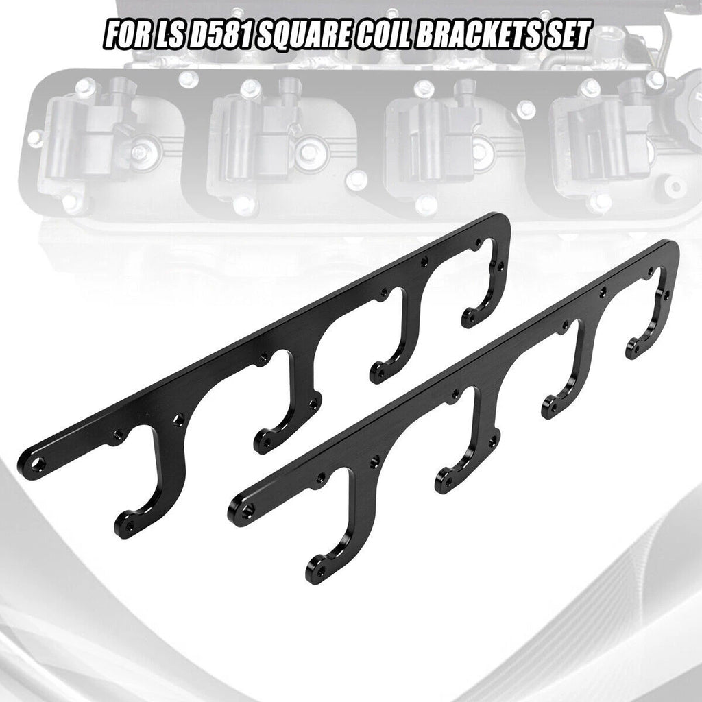 LS D581 Square Coil Brackets Set (D514A &D510C coils require optional spacer kit