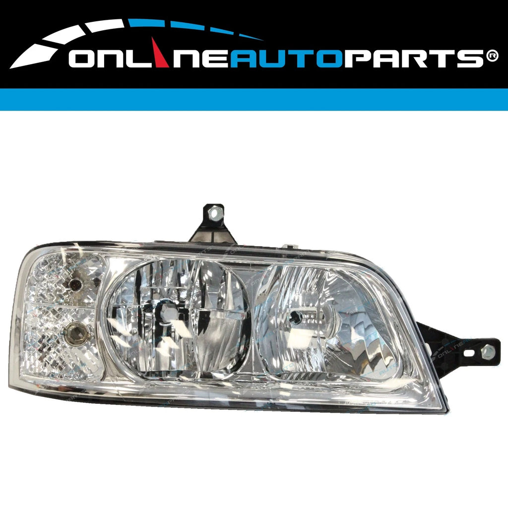 RH Clear/Chrome Halogen HeadLight RH for Fiat Ducato Gen 2 2002~2007 Right RHS