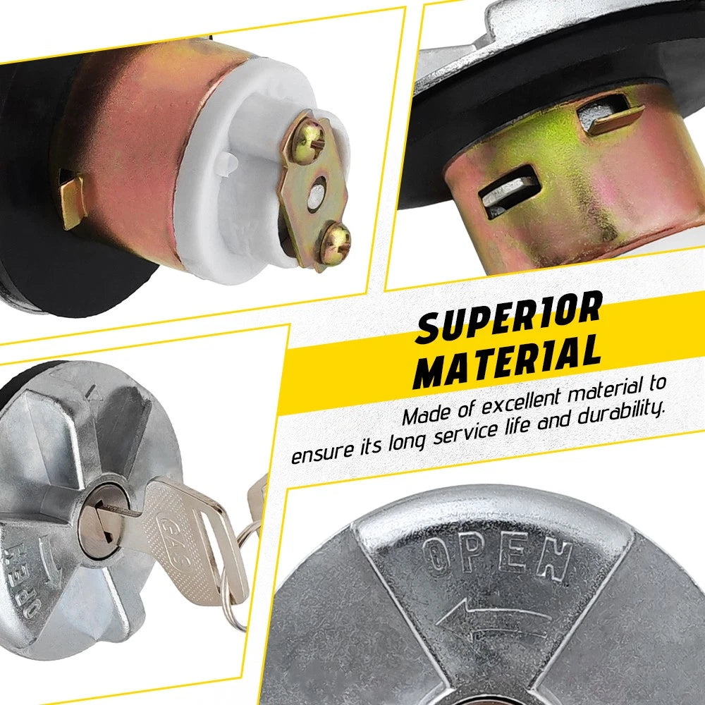 LOCKING FUEL CAP - FITS TOYOTA ALL HILUX DIESEL MODELS WITH TWIST TYPE CAP OZ