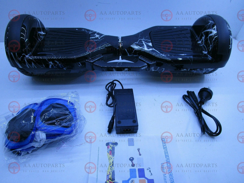 Hoverboard Scooter Self Balancing Electric Hover Board Skateboard Black 60cm