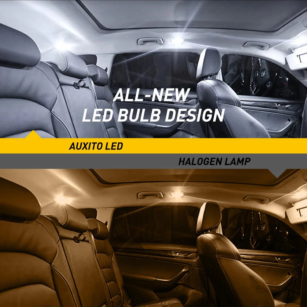 Canbus 10X T10 LED White Car Light Interior Bulb 6smd Parker Globe 6000K IP68 AU