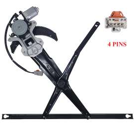 Front Right Window Regulator W/Motor 4Pin-Honda Civic EK EJ 2D Coupe/Hatch