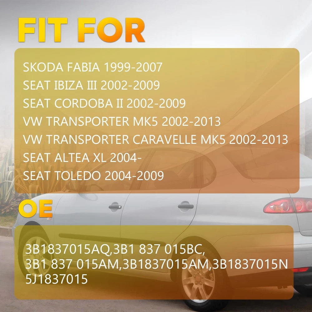 For 2002 2003-2013 VW Transporter MK5 Front Left Door Lock Actuator 3B1837015AM