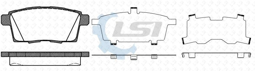 Rear Brake Pads and Disc Rotors Set for Mazda CX9 3.5 3.7 V6 2007-2016