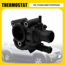 Load image into Gallery viewer, Engine Thermostat Housing Water Outlet for 01-04 Ford Focus Escape Mazda Tribute