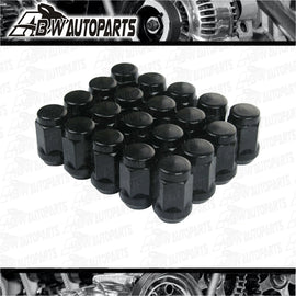 20 x 12x1.5 Black Wheel Nuts for Holden Commodore VL VN VR VS VT VX VY VZ