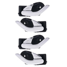 Load image into Gallery viewer, 4 Pc set Left + Right Door Handle Inner Chr For Ford Escape Mazda Tribute 01-06