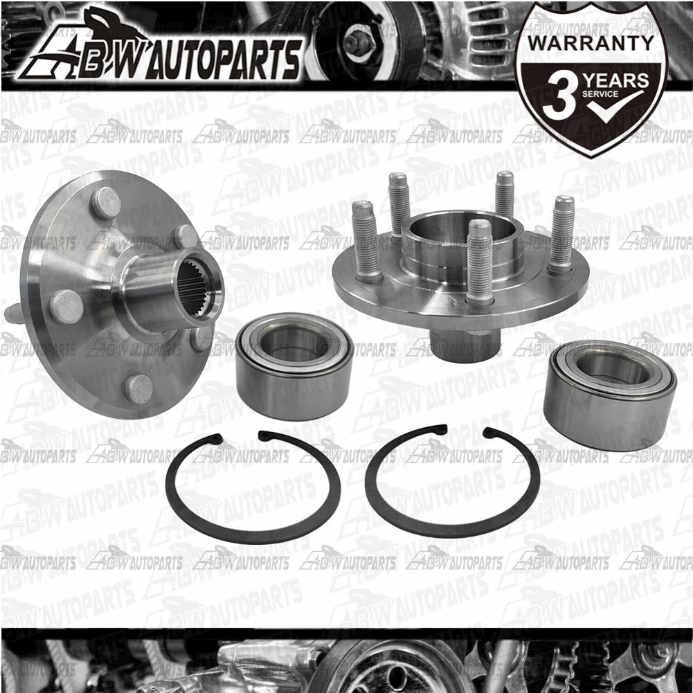 PAIR x FRONT Wheel Bearing and Hub Kit For Ford Territory SX SY SZ AWD