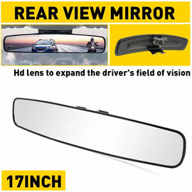430MM Car Anti Glare Wide View Angle Rear Mirror Blind Spot Panoramic HD