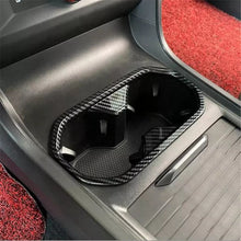 Load image into Gallery viewer, Carbon Fiber Console Water Cup Holder Cover Trim For MG4 MG 4 EV 2023 2024 2025