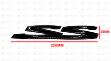 Load image into Gallery viewer, Gloss Black Side Rear SS SSV Set Badge Emblem Holden Commodore VE VF SS 3PCS