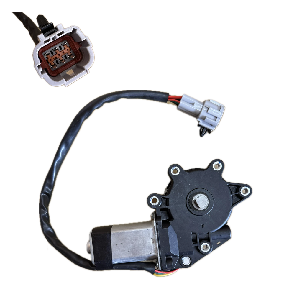 Front Left Window Regulator 6 Pin Motor for Nissan XTrail T30 Navara D40 Thai
